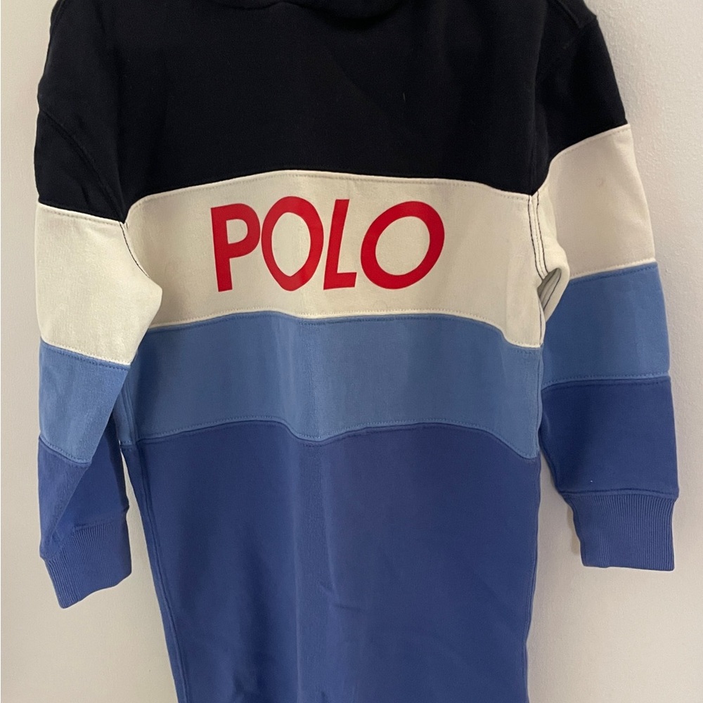 Polo by Ralph Lauren Kids Casual Dress - Black, White, Blue